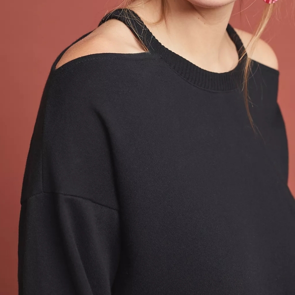 Maeve Anthropologie Cold Shoulder Sweater - Picture 8 of 8